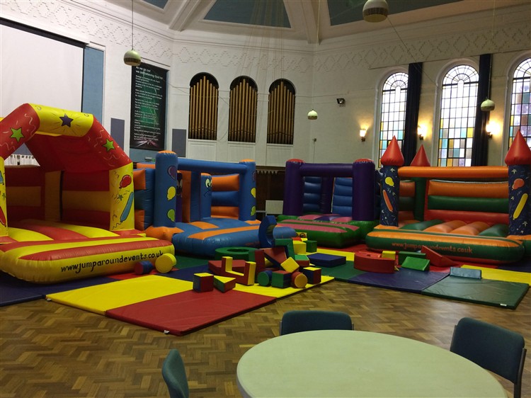 bouncy castles image